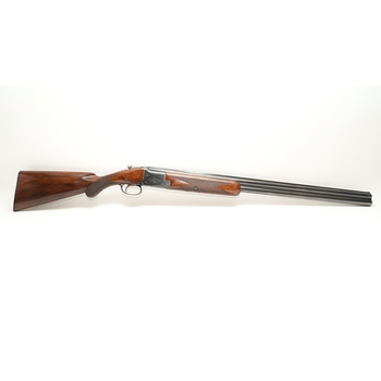 Preowned Browning Superposed Round Knob Long Tang, (RKLT) Solid Rib Fixed Choke (IC/M) 12ga, 28”, (G78143)