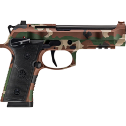 Beretta USA SPEC0731A18 92XI Combat Full Size Frame BDU Camo 9mm Luger 18+1 4.70"(G81710)