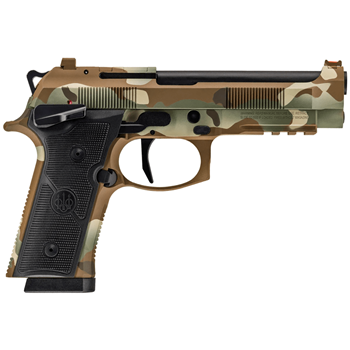 Beretta 92XI Vietnam Tiger Stripe SPEC0729A18  9mm, 2-18 rd Mag (G79351)